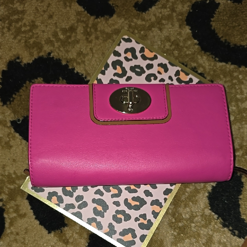 Kate Spade Janie Hampton Bajarose Wallet - Picture 2 of 14